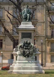 Denkmal für Alexandre Dumas père (1802-70) französischer Romanautor und Dramatiker, 1883